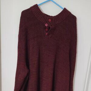 Red Sweater King Size 6XL Big